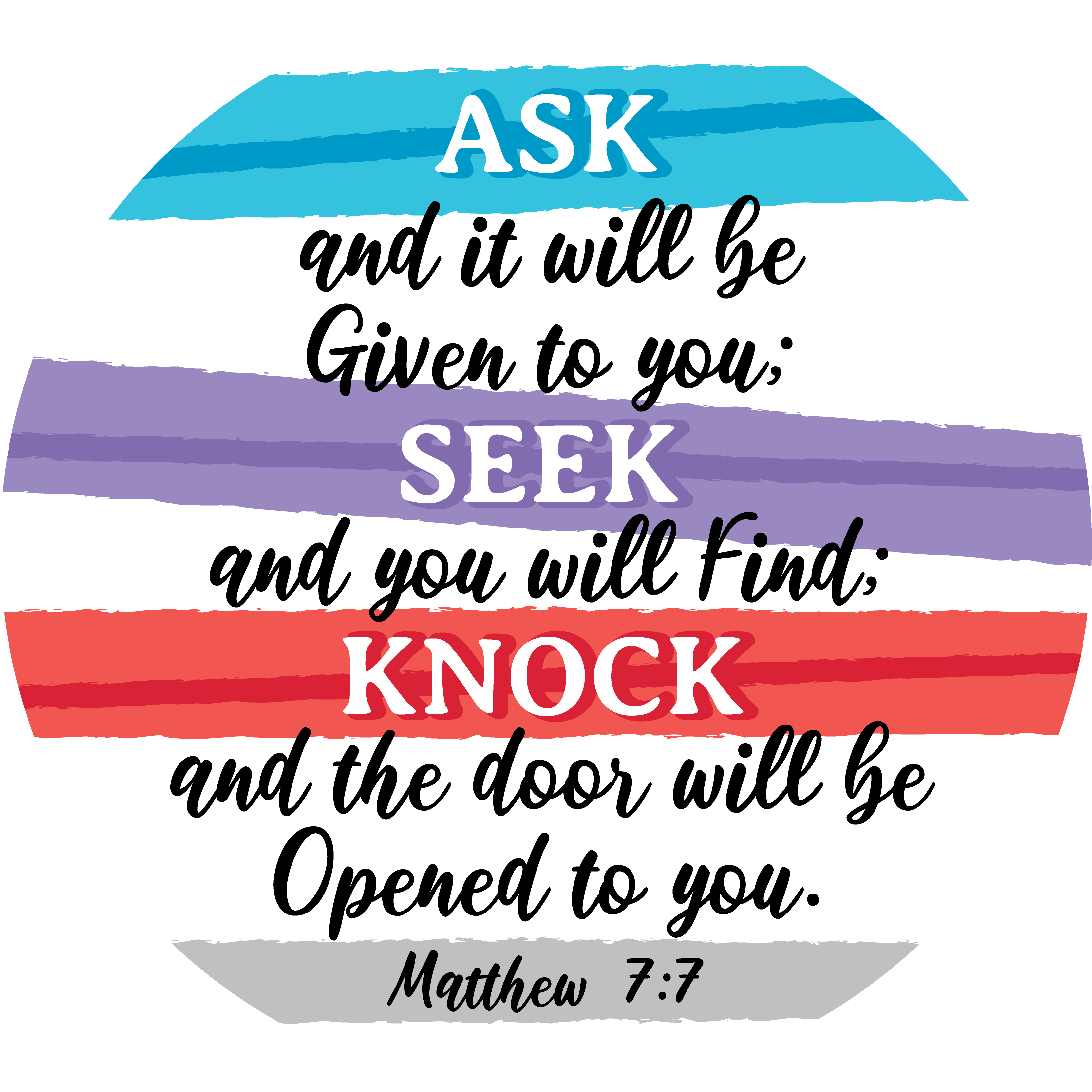 Matthew 7:7