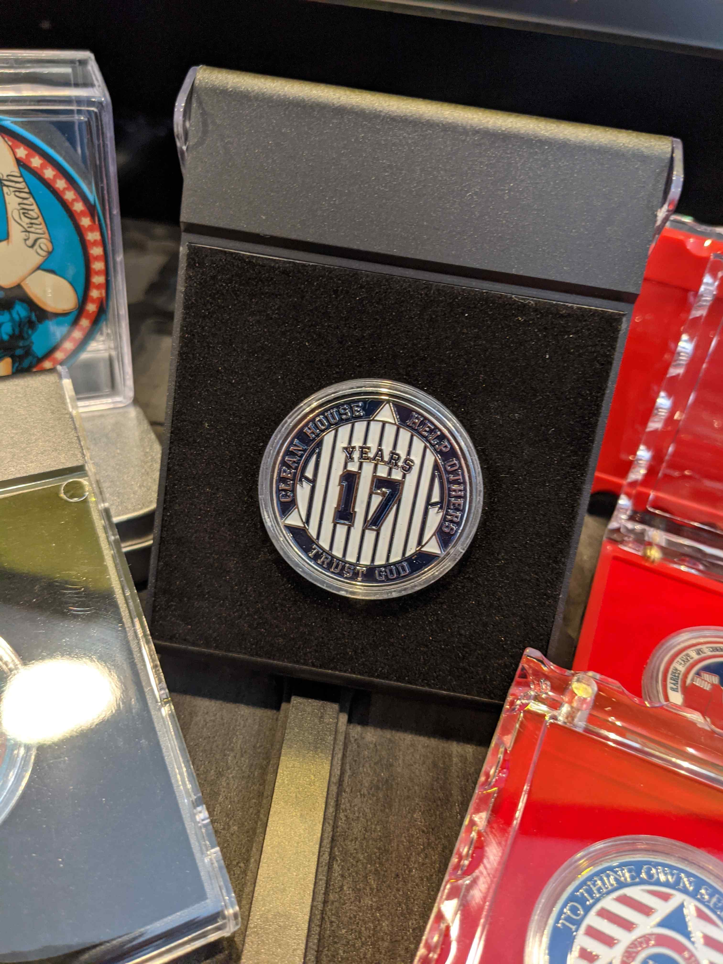Red and Black Coin Case Holders
