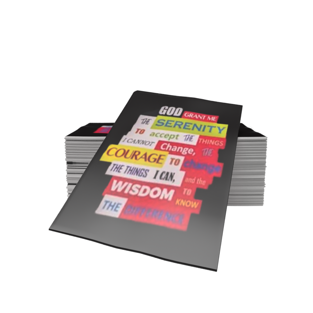 Serenity Prayer Playing Cards