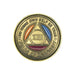 Tri Color Yearly Medallion