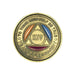Tri Color Yearly Medallion