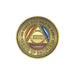 Tri Color Yearly Medallion