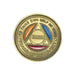Tri Color Yearly Medallion