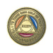 Tri Color Yearly Medallion