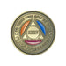 Tri Color Yearly Medallion