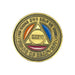 Tri Color Yearly Medallion