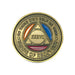Tri Color Yearly Medallion