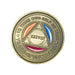 Tri Color Yearly Medallion