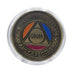 Tri Color Yearly Medallion