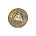 Tri Color Yearly Medallion