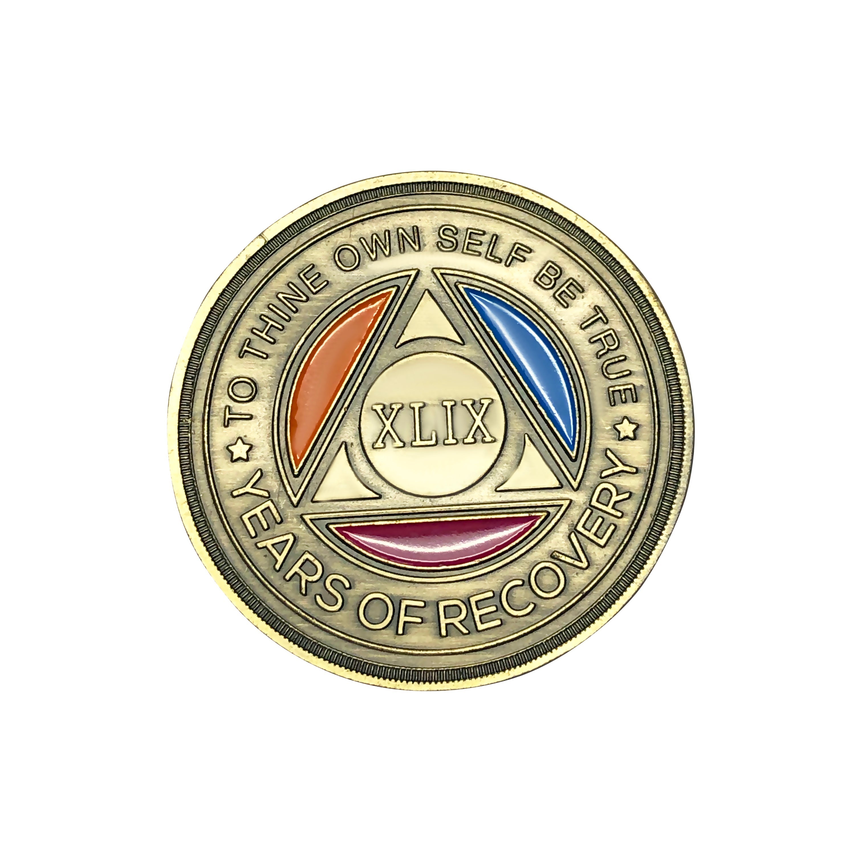 Bargain Bin Tri Color Yearly Medallion