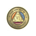Tri Color Yearly Medallion