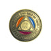 Tri Color Yearly Medallion