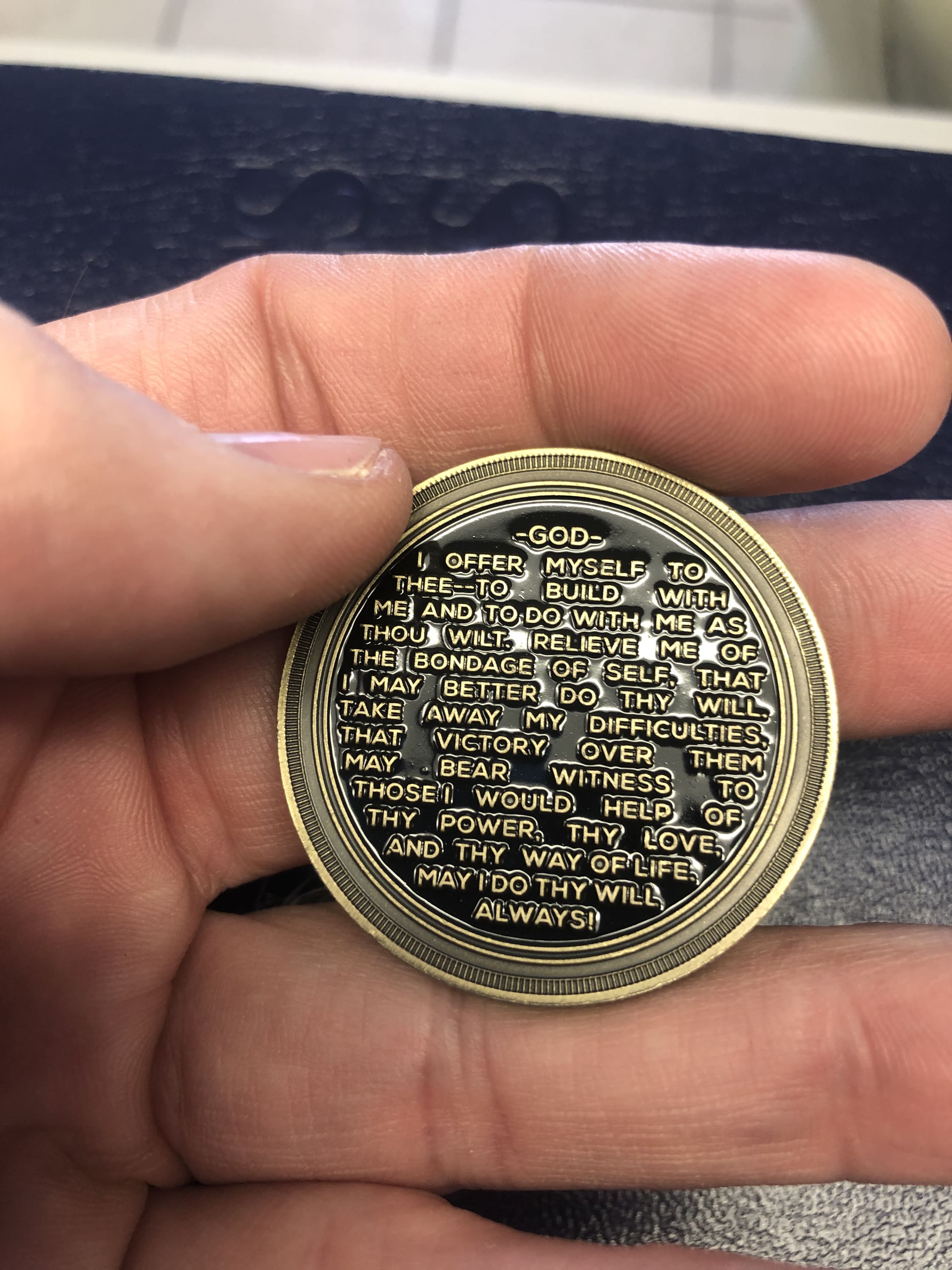 Bargain Bin Tri Color Yearly Medallion