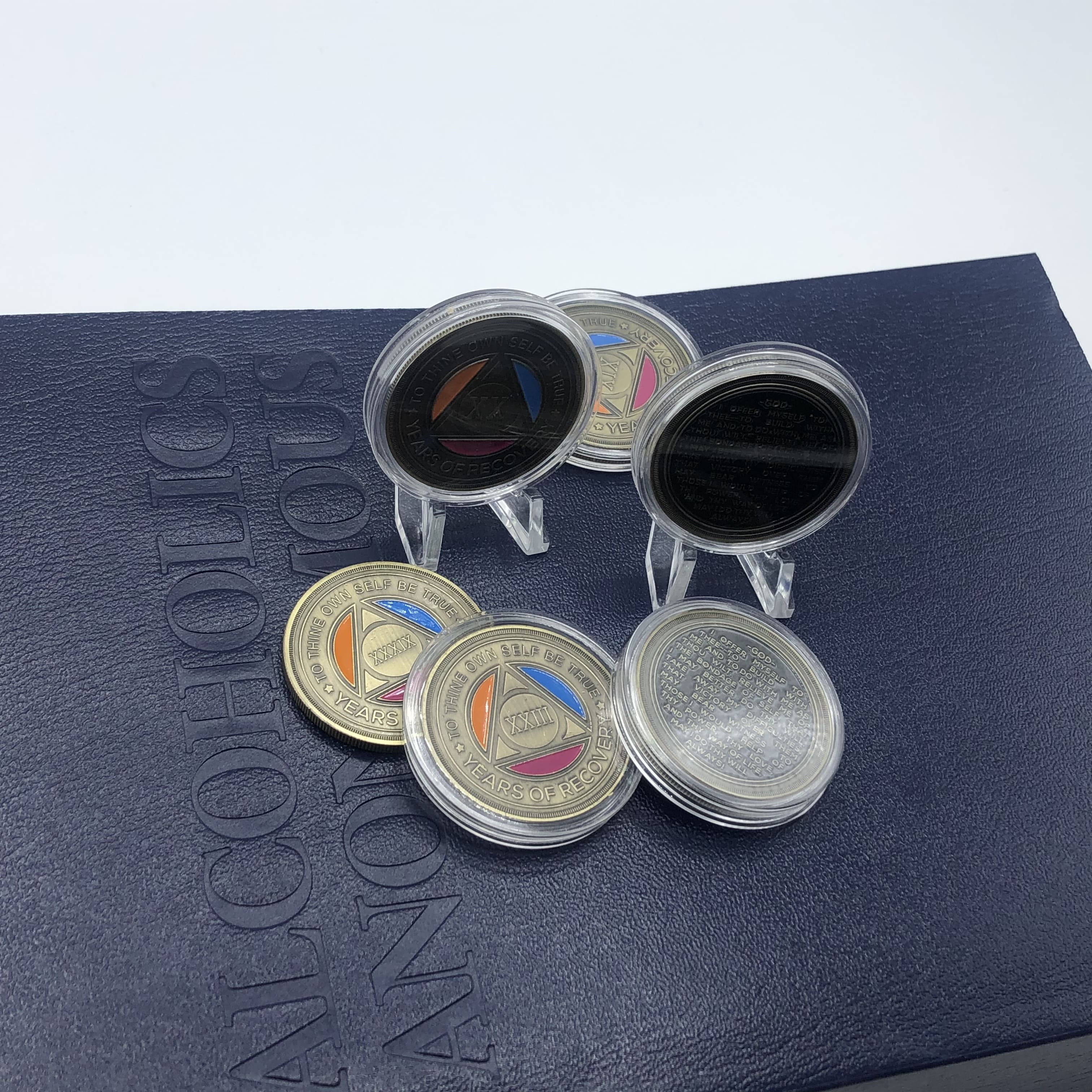 Bargain Bin Tri Color Yearly Medallion