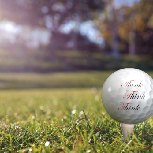 Recovery Themed Golf Balls (sleeve of 4)
