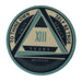 AA Yearly Poker Chip BLUE