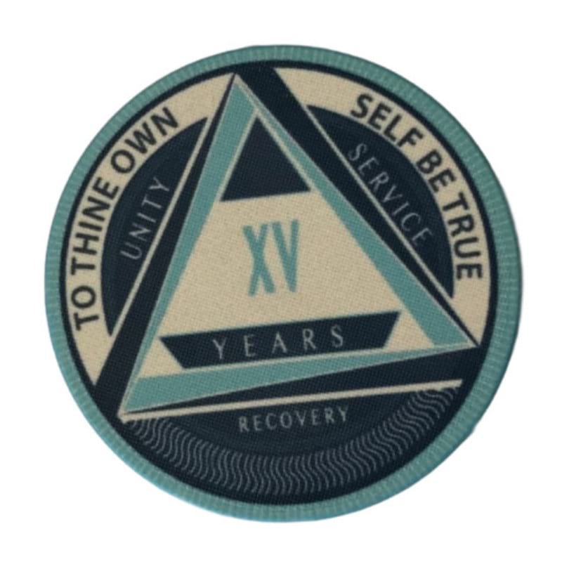 AA Yearly Poker Chip BLUE