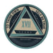 AA Yearly Poker Chip BLUE