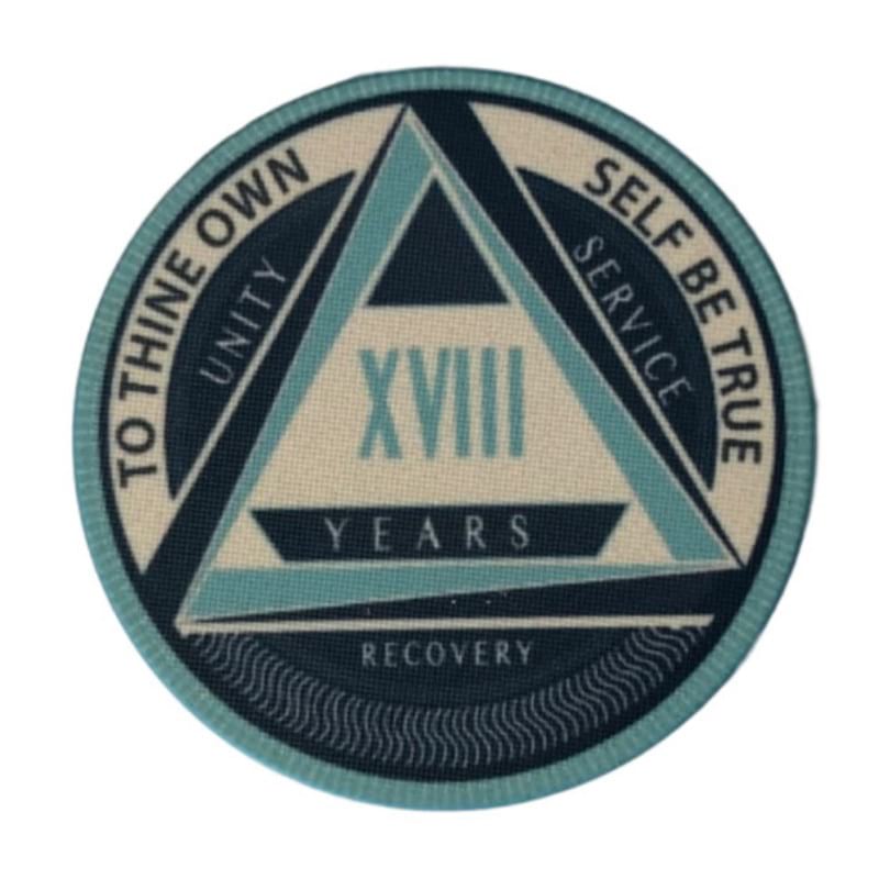 AA Yearly Poker Chip BLUE