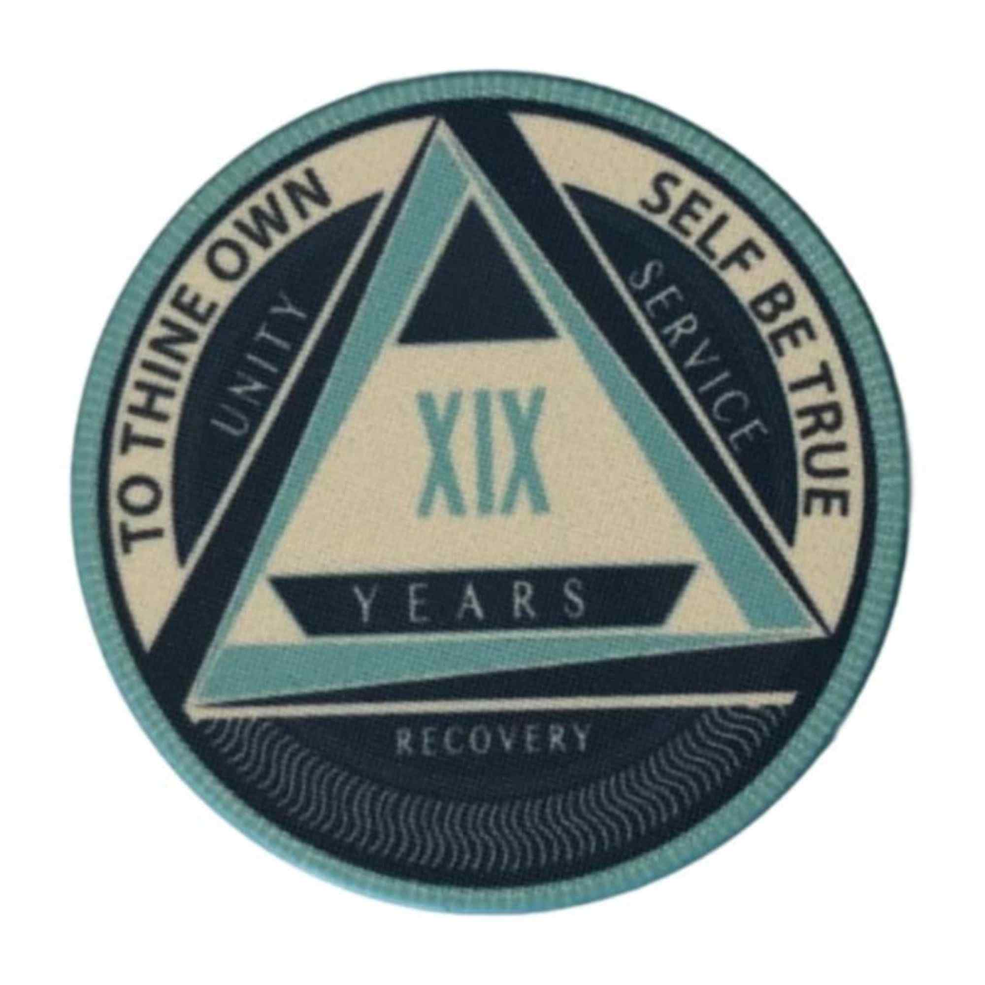 AA Yearly Poker Chip BLUE