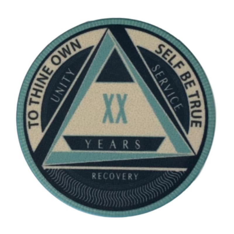 AA Yearly Poker Chip BLUE