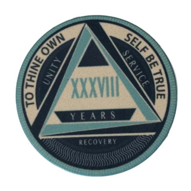 AA Yearly Poker Chip BLUE