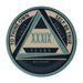 AA Yearly Poker Chip BLUE