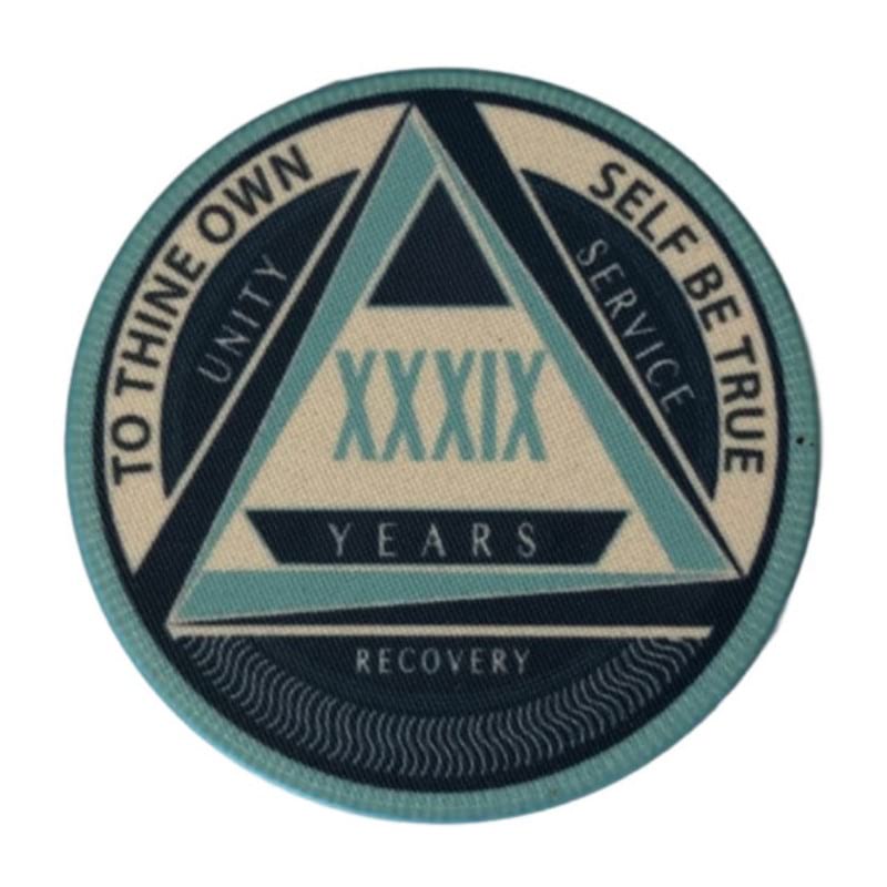 AA Yearly Poker Chip BLUE