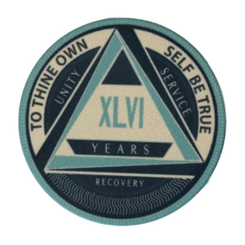 AA Yearly Poker Chip BLUE