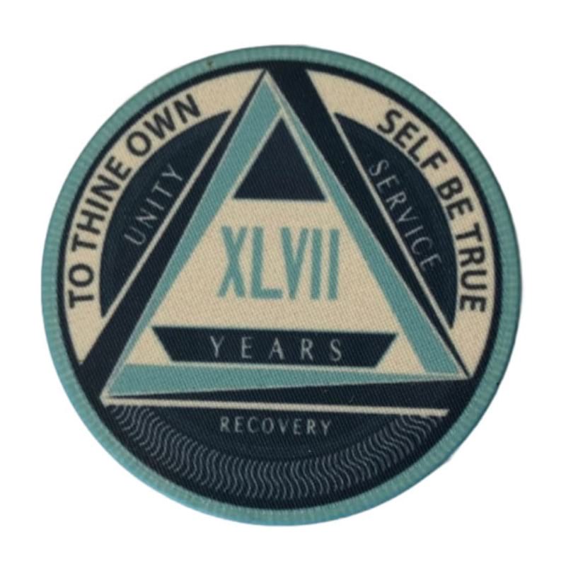AA Yearly Poker Chip BLUE