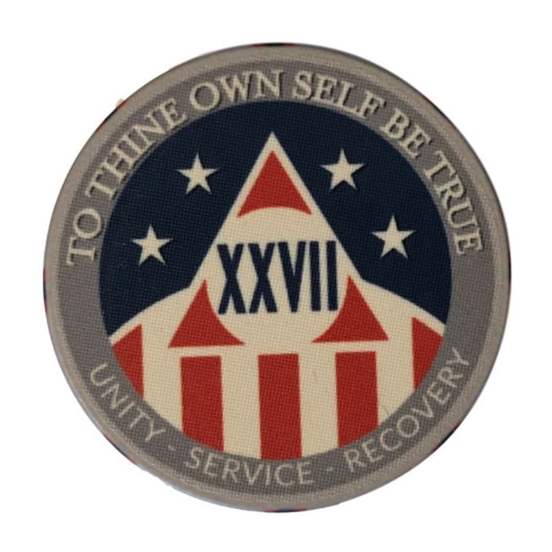 Yearly Poker Chip USA POKER